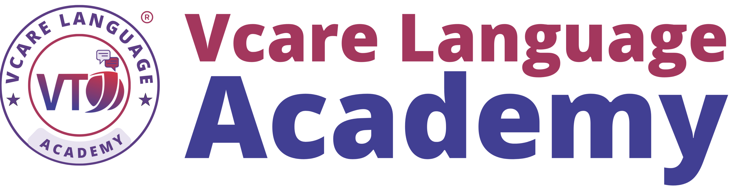 Vcare Language Academy Logo
